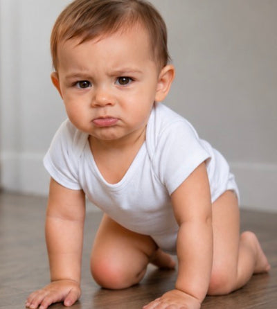 Red, sensitive knees from hard floors